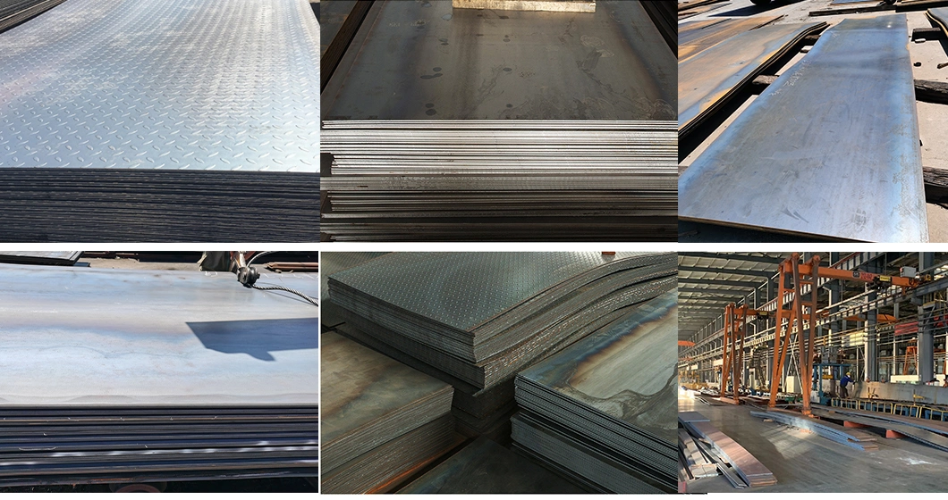 China Manufacture Lowest Price Ss355jr S275jr HRC Ms Hot Rolled Carbon Black Iron Metal Boilers Bridges Ship Plate Trip Steel Sheet Plate for Building Material