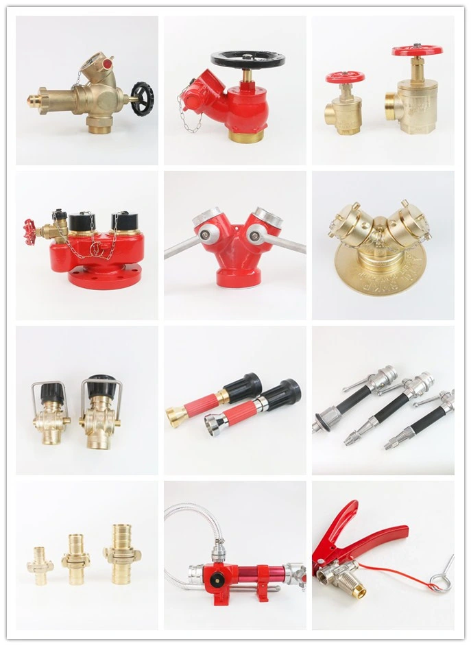 Hongye Brass Right Angle Pattern Marine Flange Fire Hydrant Valve for Shipboard with Bolts