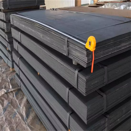 China Manufacture Lowest Price Ss355jr S275jr HRC Ms Hot Rolled Carbon Black Iron Metal Boilers Bridges Ship Plate Trip Steel Sheet Plate for Building Material