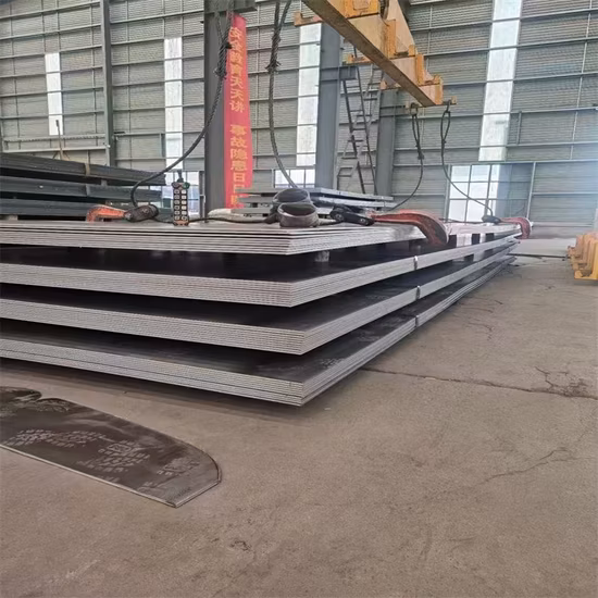 China Manufacture Lowest Price Ss355jr S275jr HRC Ms Hot Rolled Carbon Black Iron Metal Boilers Bridges Ship Plate Trip Steel Sheet Plate for Building Material