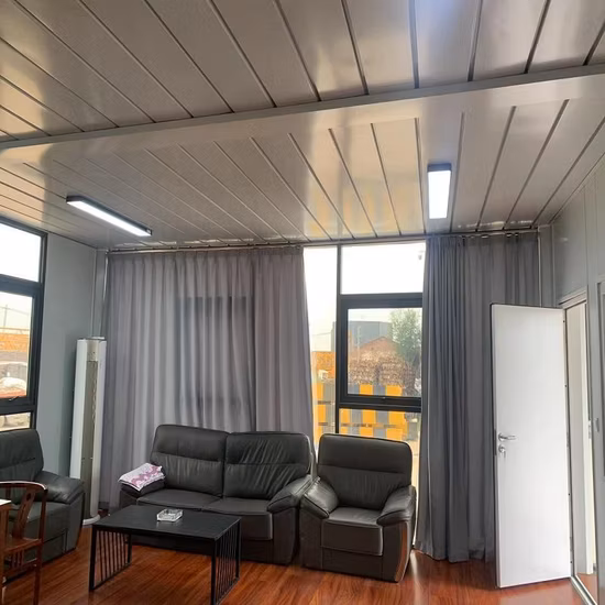 China Factory Wholesale Fold House Modular 20FT Classroom 4 Bedroom Prefab Houses Modern Dormitory Container Home Build Apartment Prefabricated House